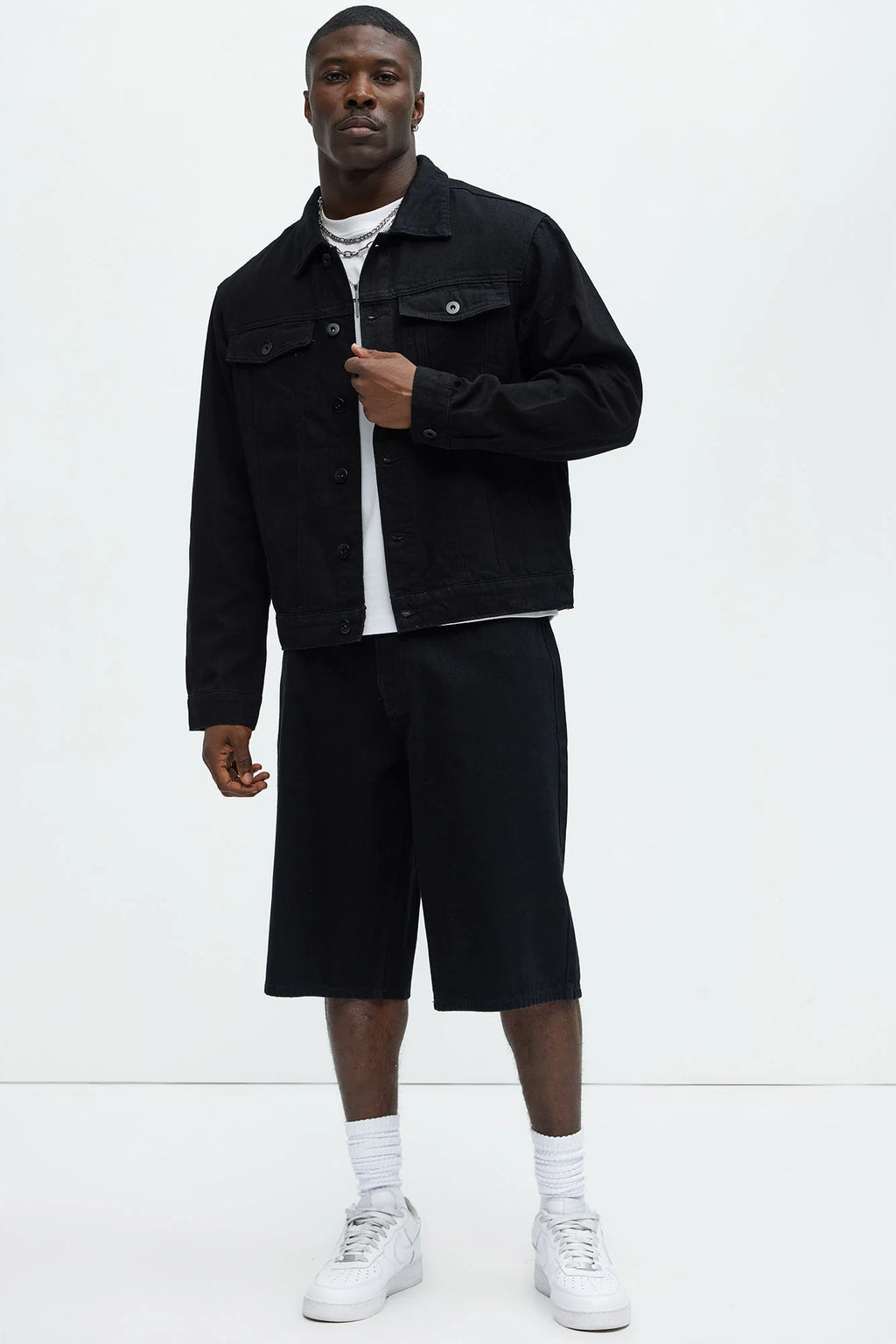 Luxus® Cobain Denim Jacket - Black