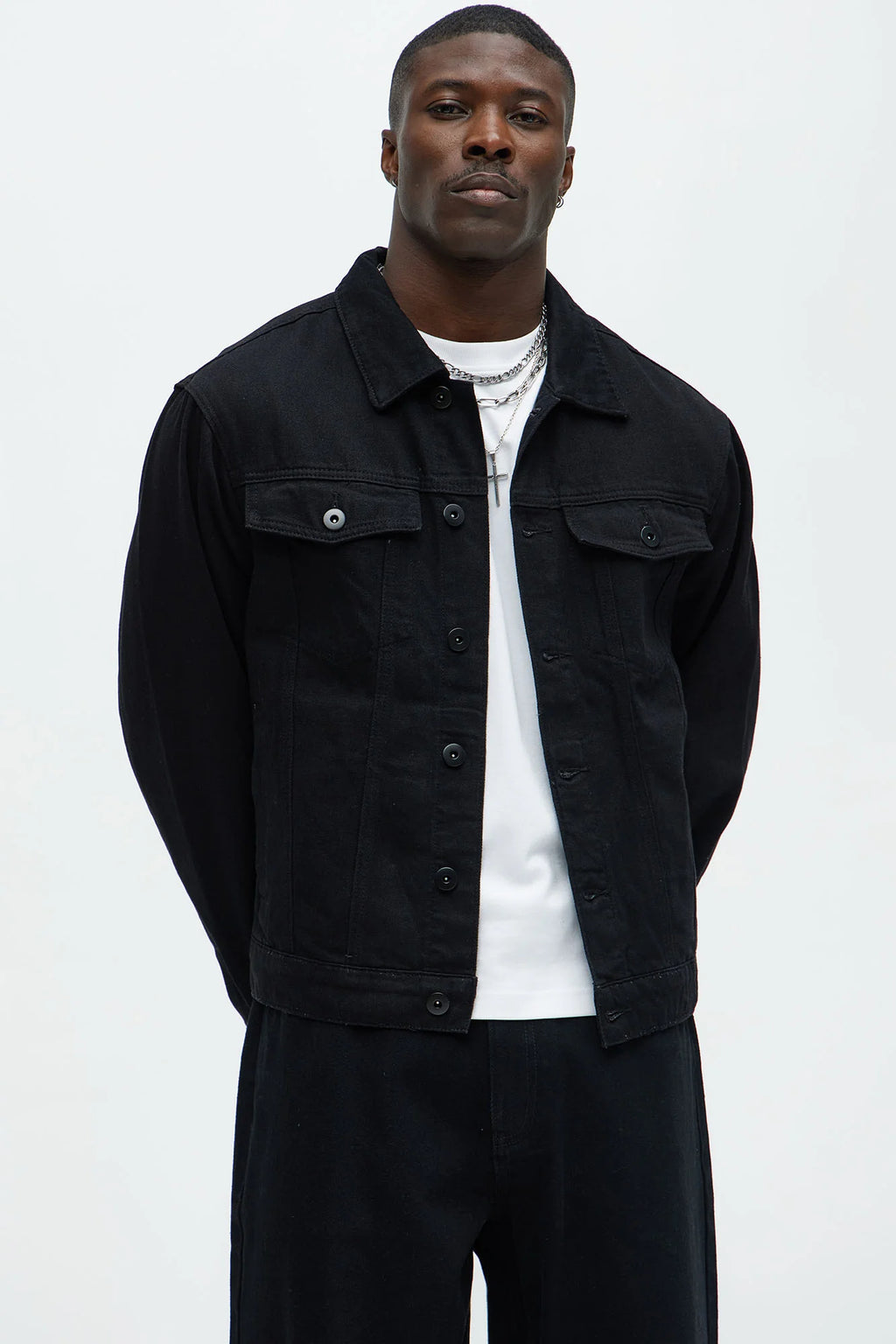 Luxus® Cobain Denim Jacket - Black