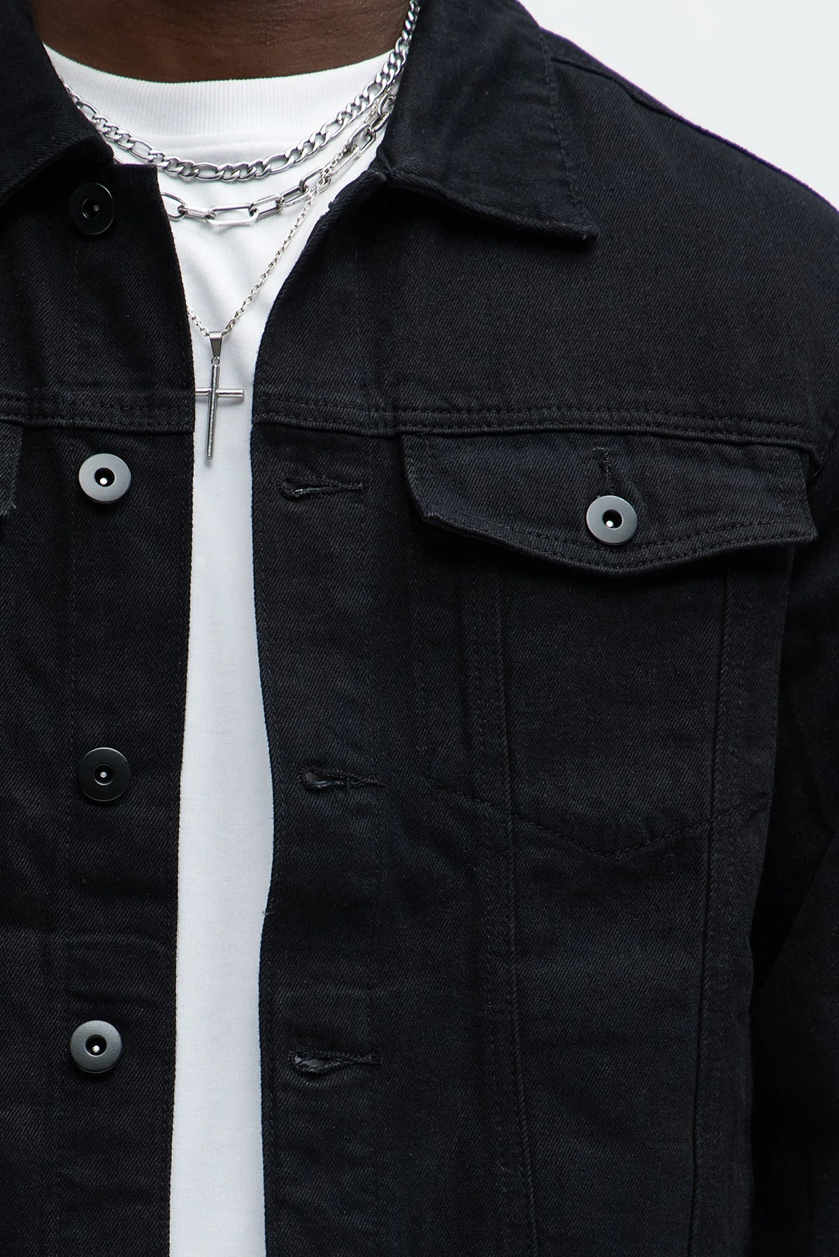 Luxus® Cobain Denim Jacket - Black
