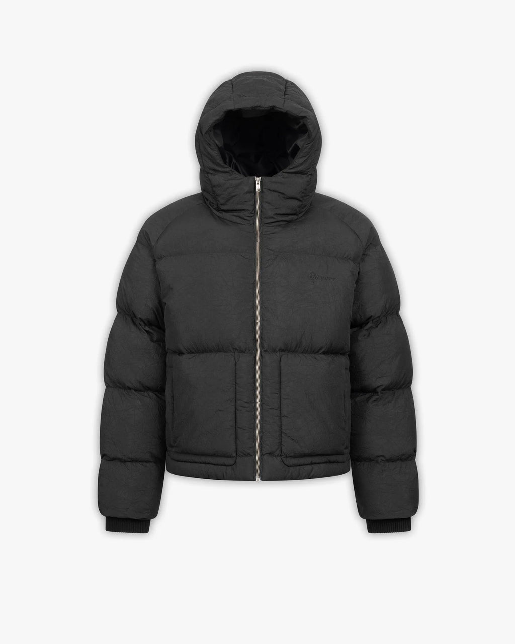 Luxus® Boxy Puffer Jacket Black