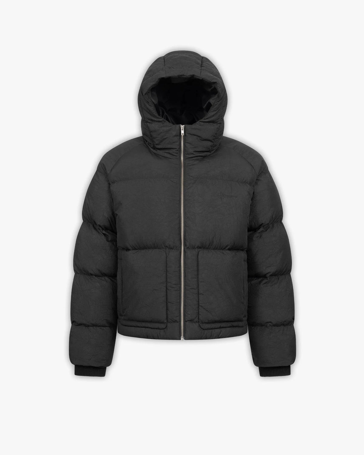 Luxus® Boxy Puffer Jacket Black