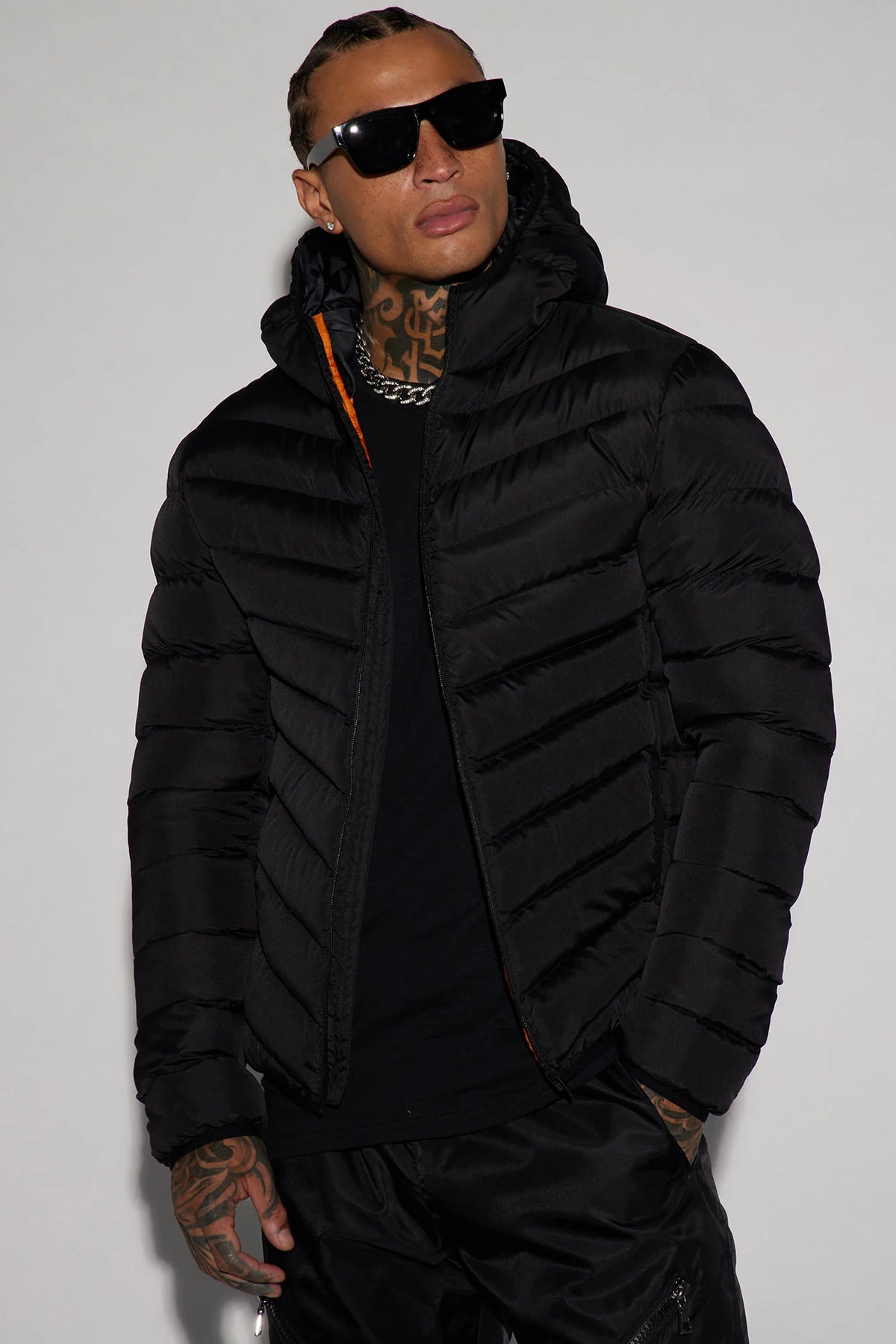 Luxus® Grant Puffer Jacket - Black