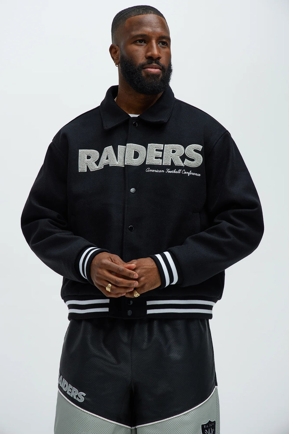 Luxus® Raiders Kodiak Mountain Jacket - Black/Grey