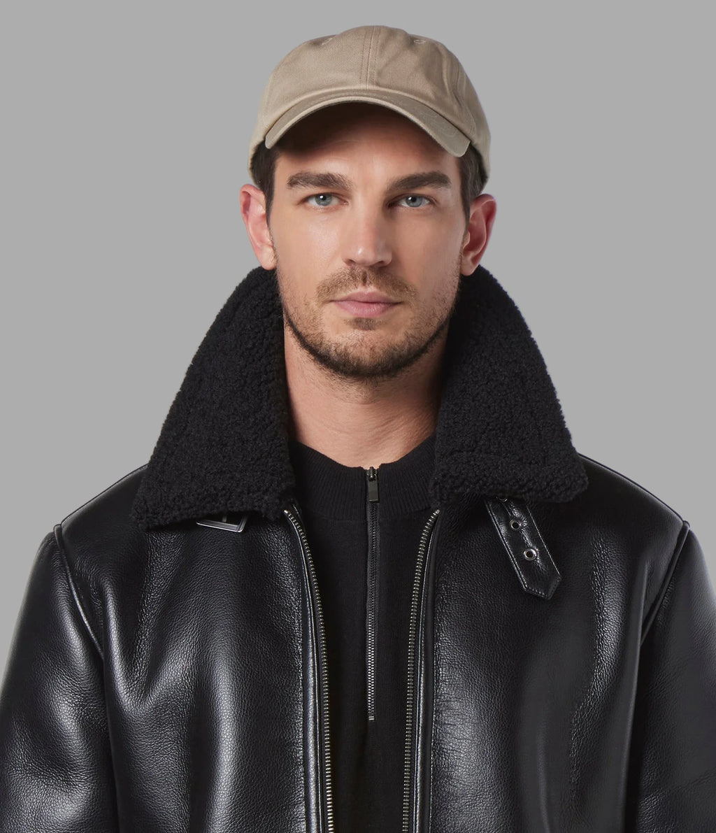 Luxus® Cadman Faux Shearling Aviator Jacket