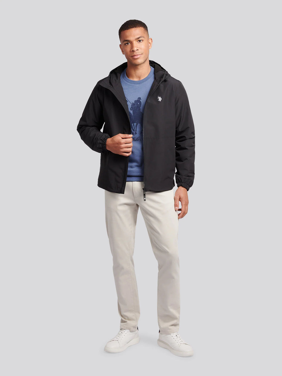 Luxus® Fleece Lined Windbreaker Jacket