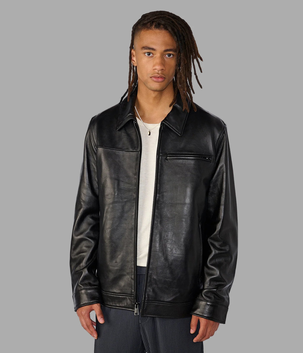 Luxus® Hunter Leather Shirt Jacket