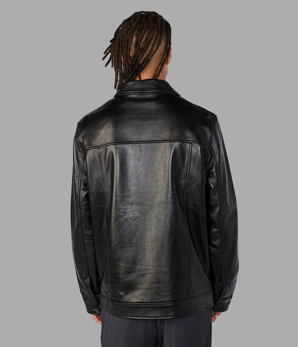 Luxus® Hunter Leather Shirt Jacket