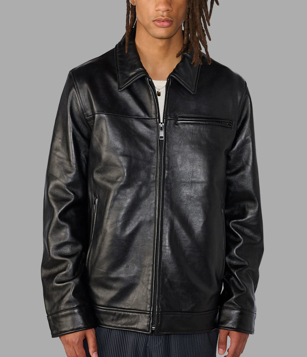 Luxus® Hunter Leather Shirt Jacket